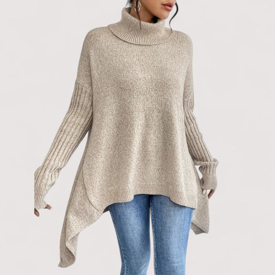 Women’s Longline Turtleneck Sweater