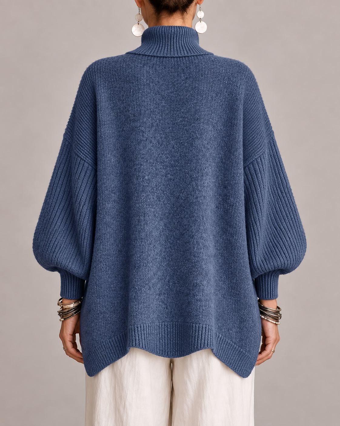 A hem that's just as pretty from behind