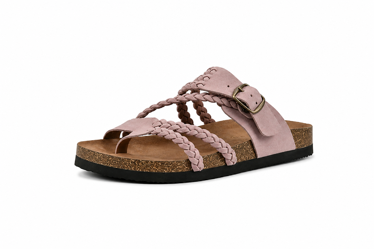 Hayleigh Braided Cork Sandals