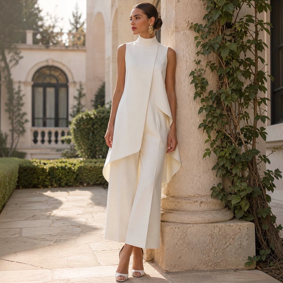 Valentina | Elegant Wide-Leg Jumpsuit