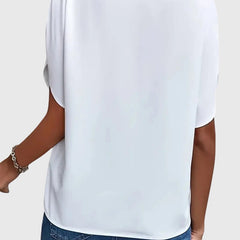 Beatrix™ | Soft and Elegant V-Neck Shirt