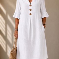 Eleanor | Button Dress