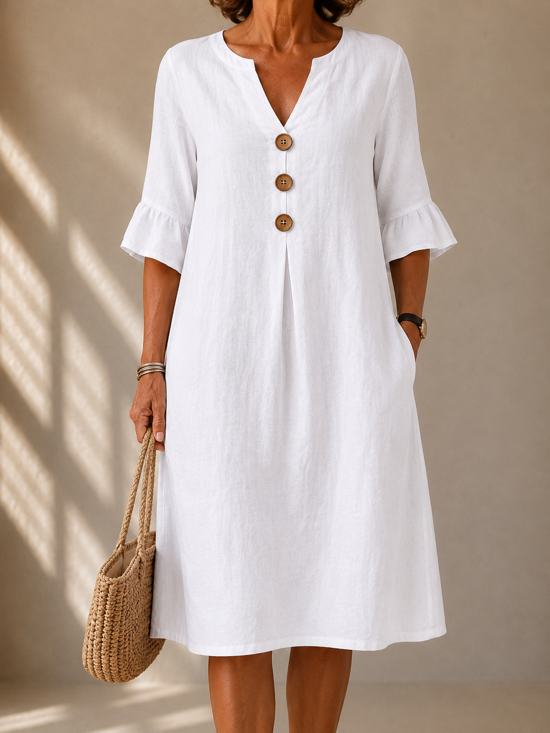 Eleanor | Button Dress