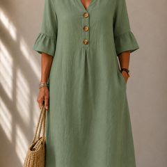 Eleanor | Button Dress