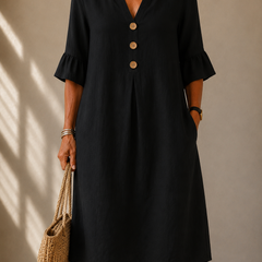 Eleanor | Button Dress
