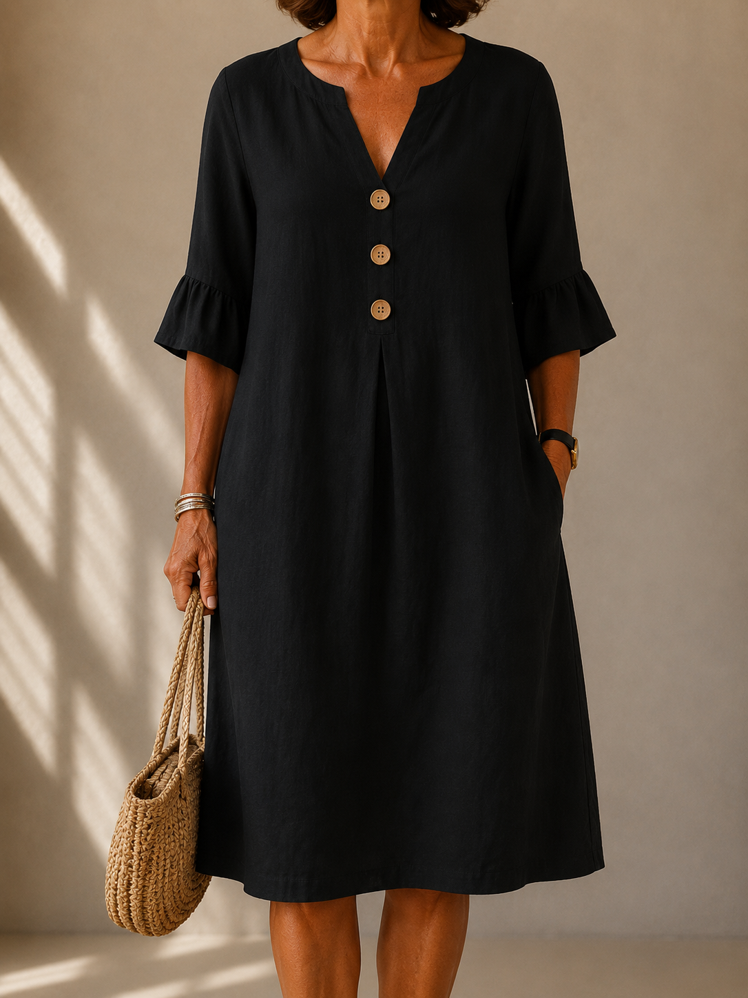 Eleanor | Button Dress