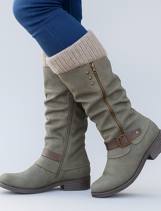 Bonnie | Elegant Supportive Buckle Boots