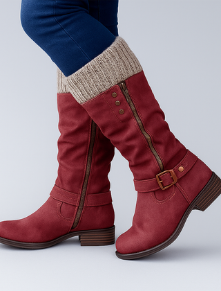 Bonnie | Elegant Supportive Buckle Boots