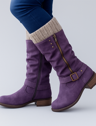 Bonnie | Elegant Supportive Buckle Boots