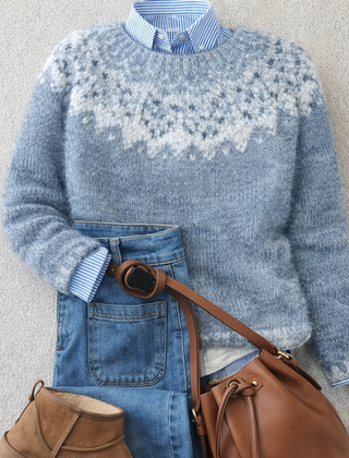 Sarah | Heritage Nordic Knit Sweater