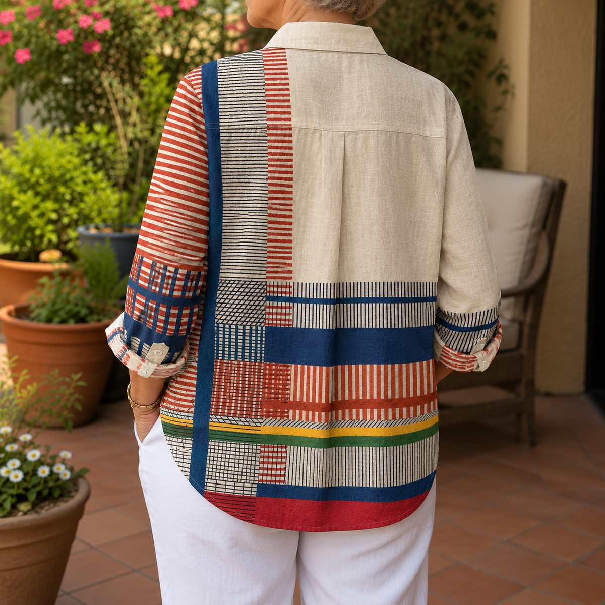 Trish | Spring Garden Blouse