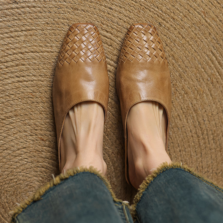 Mila | Genuine Leather Mules