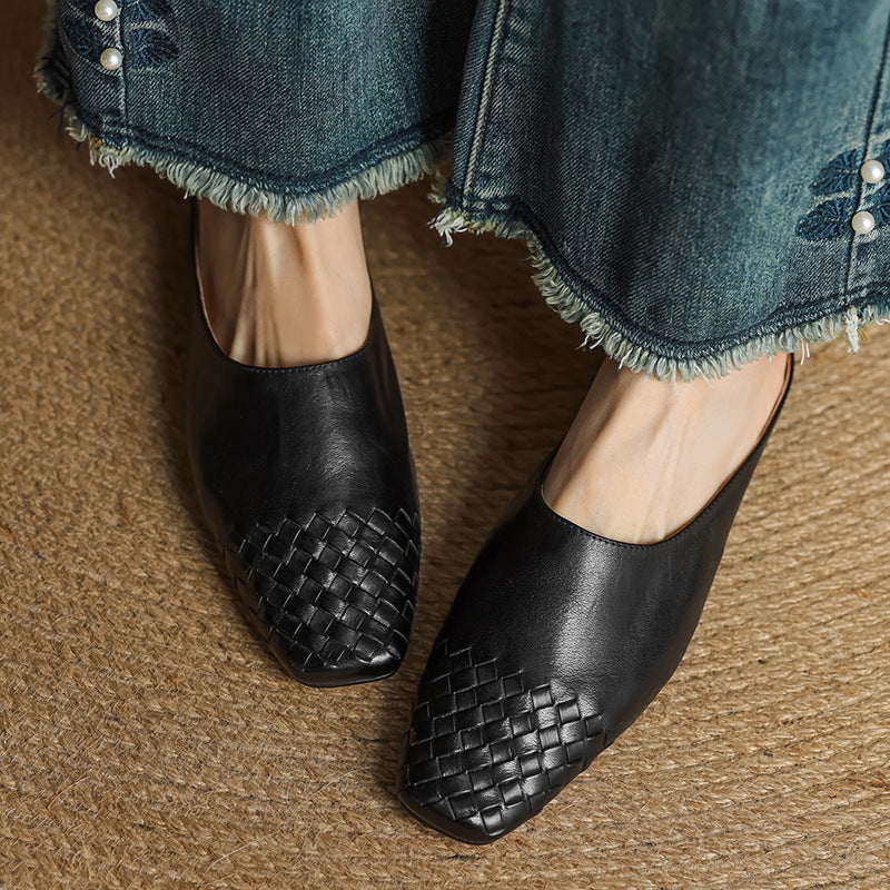 Mila | Genuine Leather Mules