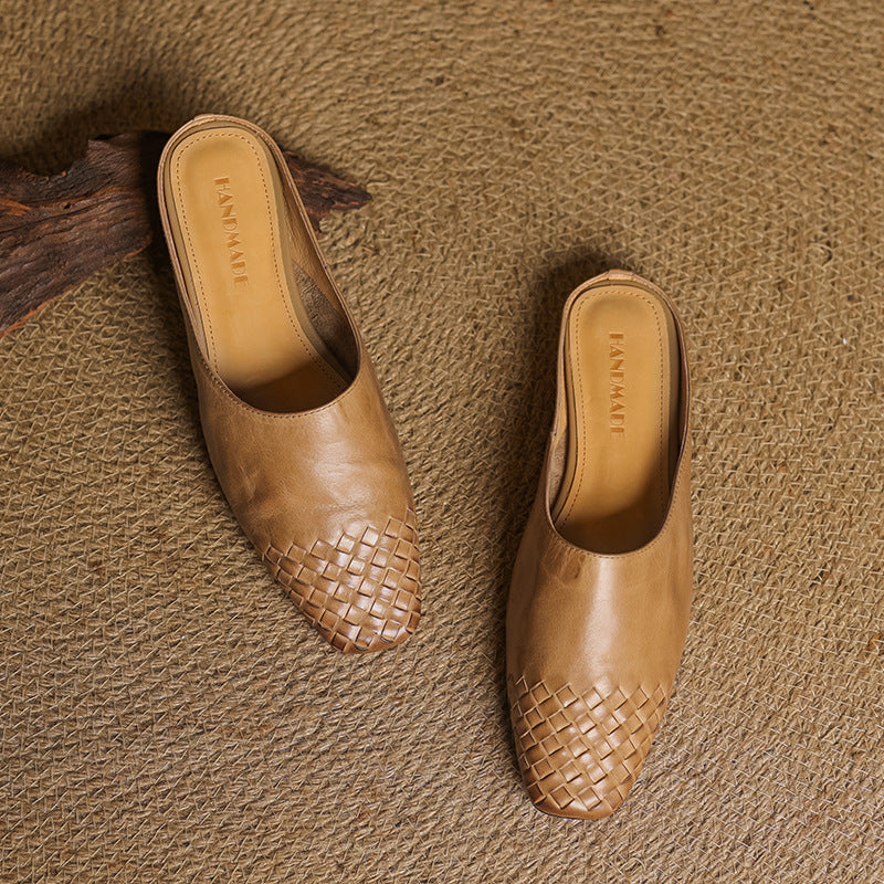 Mila | Genuine Leather Mules