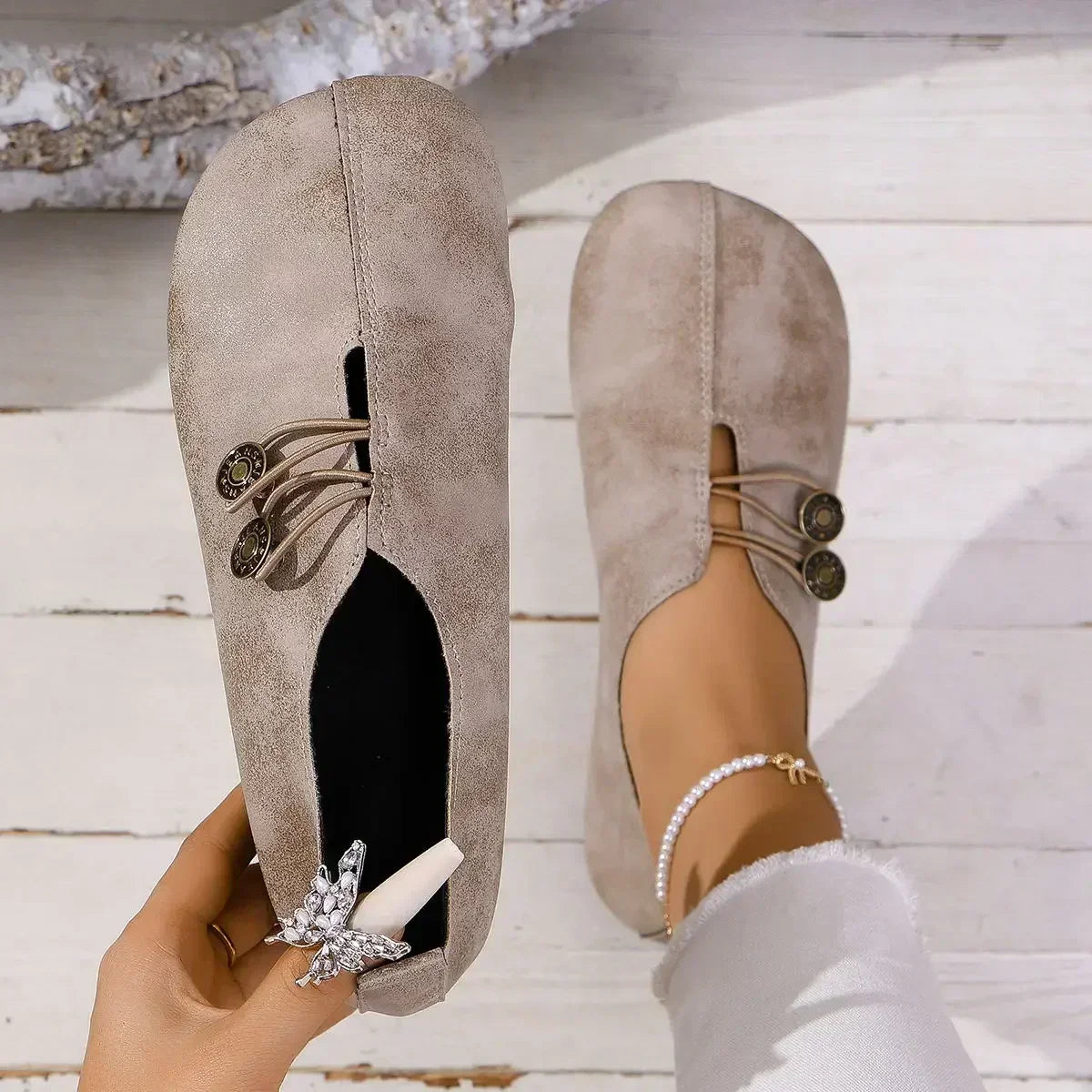 Charlee | Soft Suede Orthopedic Loafers