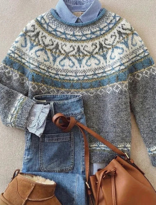 Luxe | Chic Vintage Knit Sweater