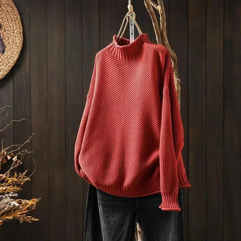 Barbara Relaxed Knit Sweater