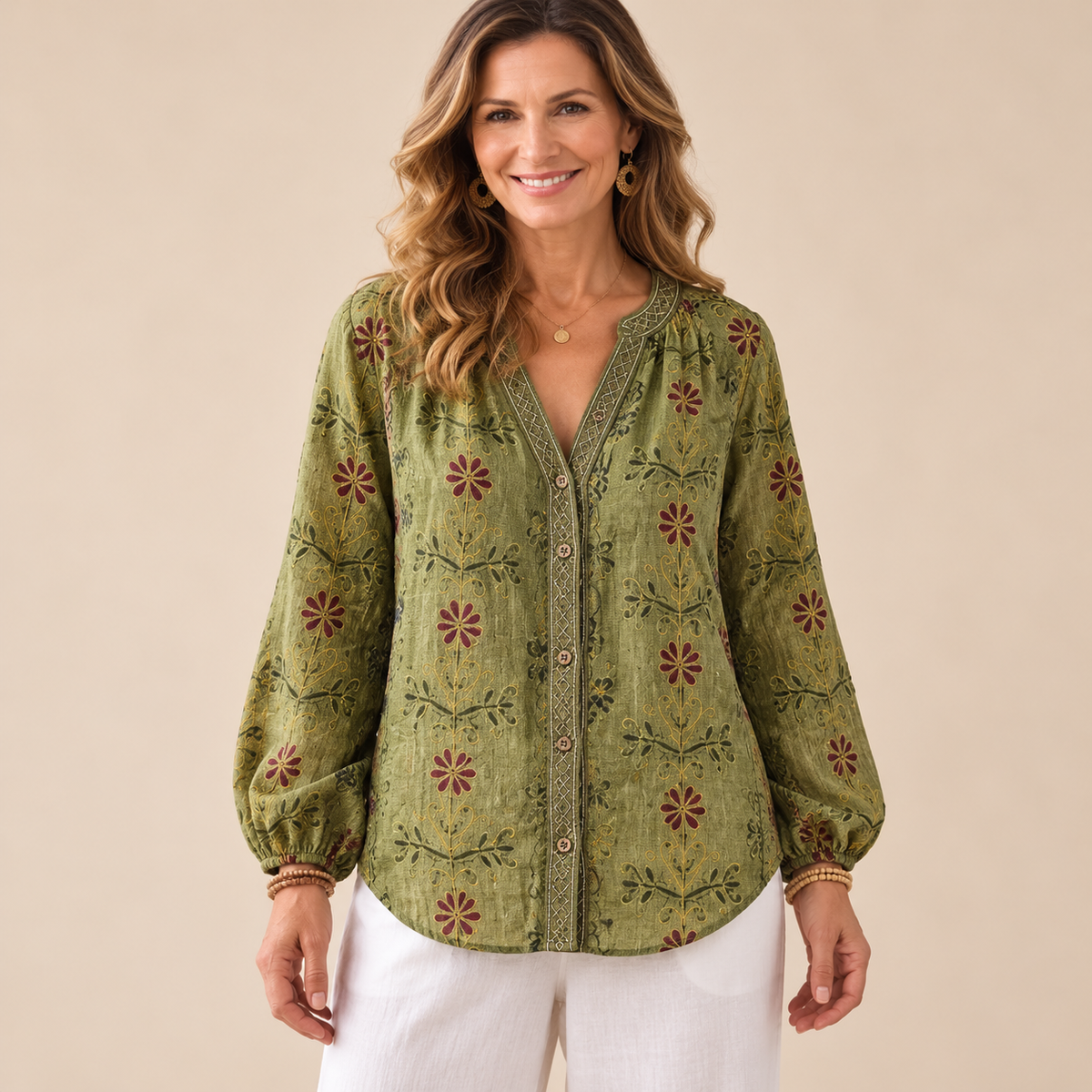 Helena | Long Sleeve Blouse