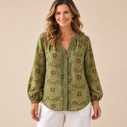 Helena | Long Sleeve Blouse
