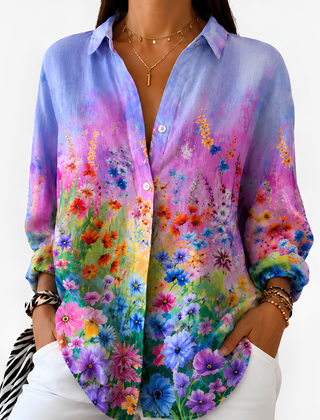 Blooming Meadow Floral Blouse