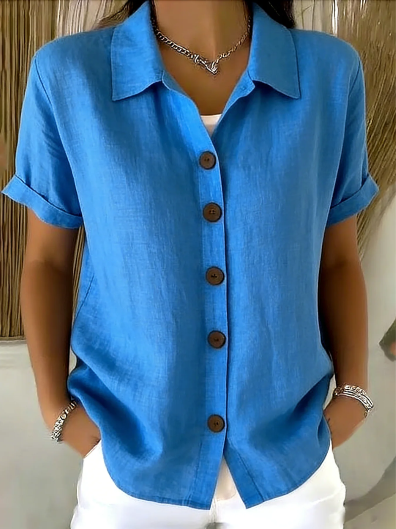 Amelia | Classic Button-Up Shirt