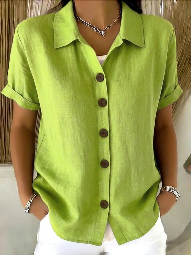 Amelia | Classic Button-Up Shirt