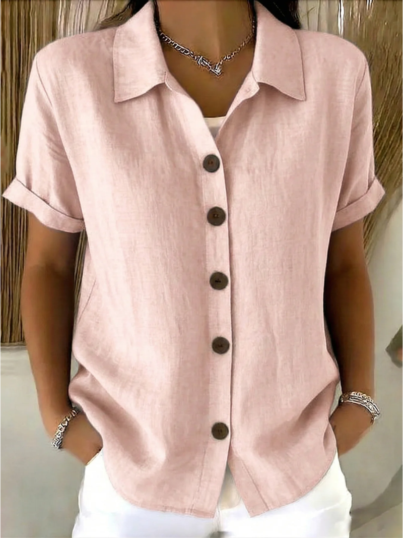 Amelia | Classic Button-Up Shirt