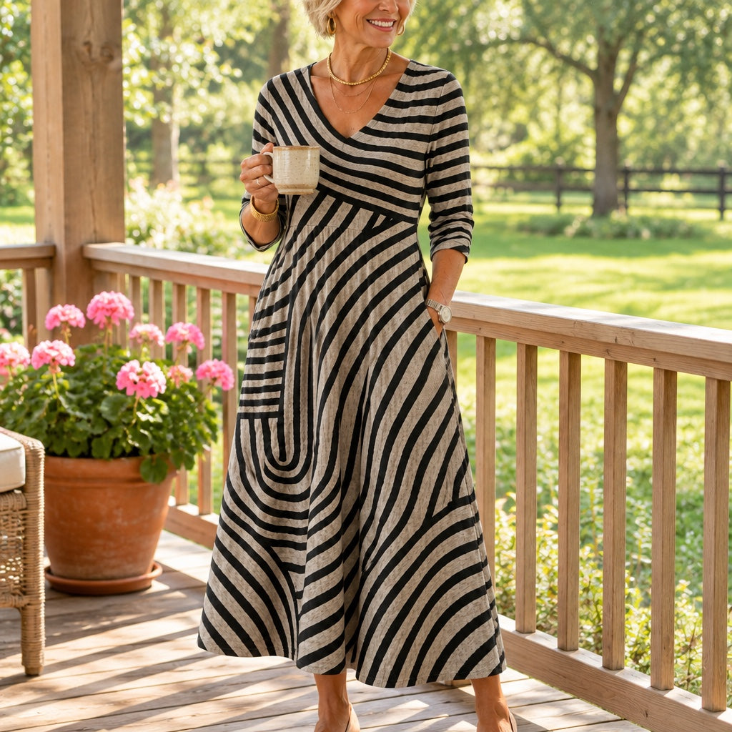 Stripes that flatter instead of widen
