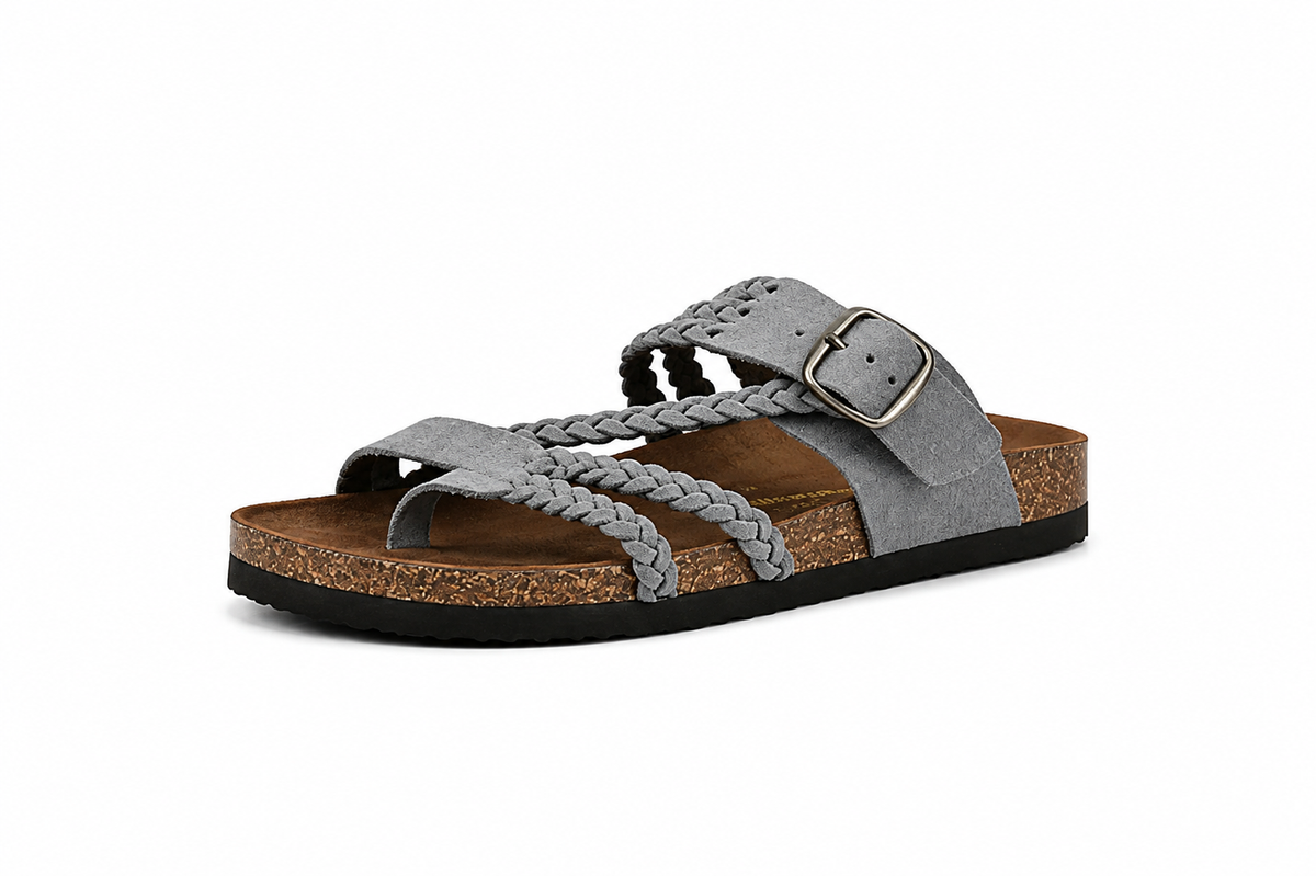 Hayleigh Braided Cork Sandals