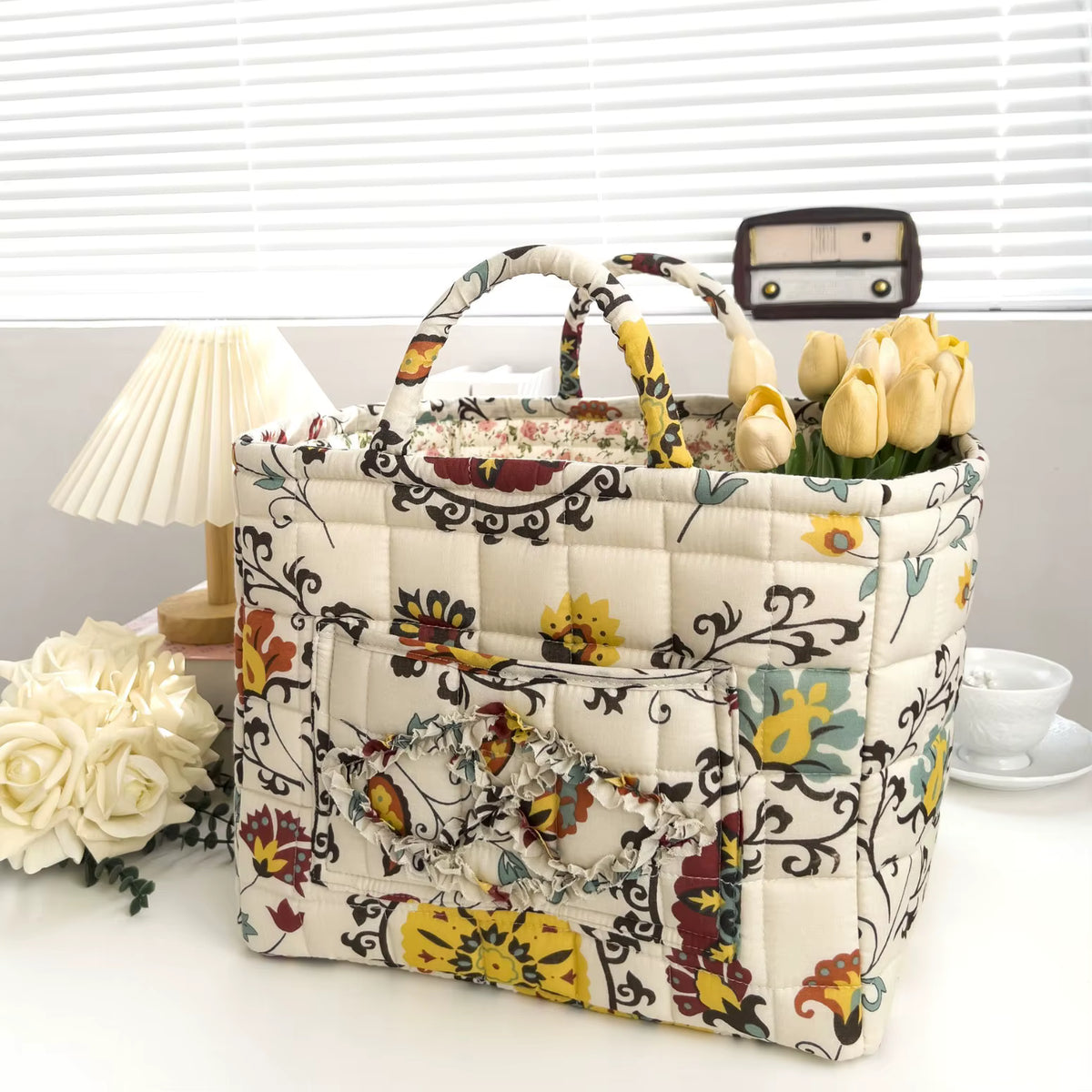 Floral Storage Basket