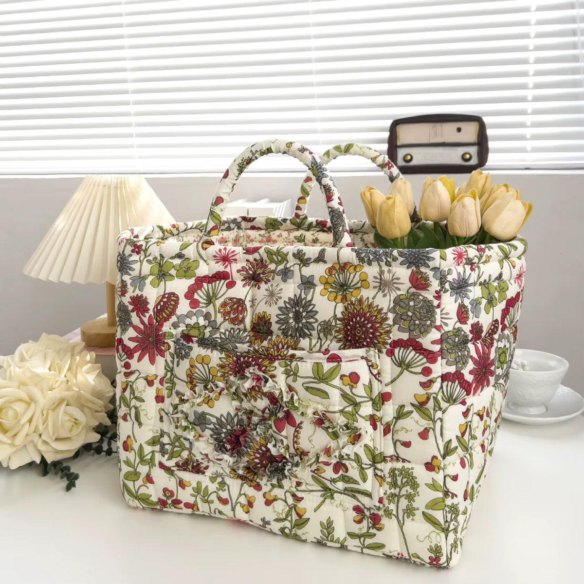 Floral Storage Basket
