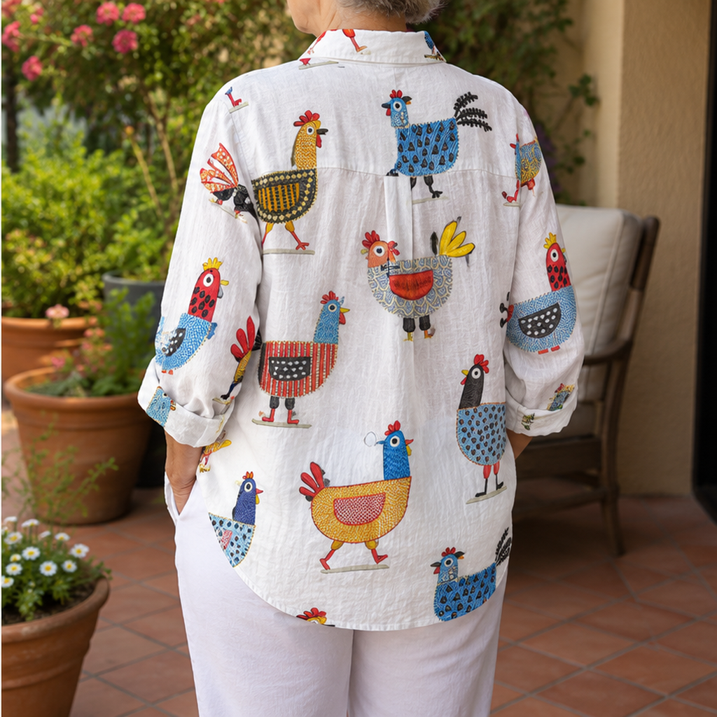 Trish | Spring Garden Blouse