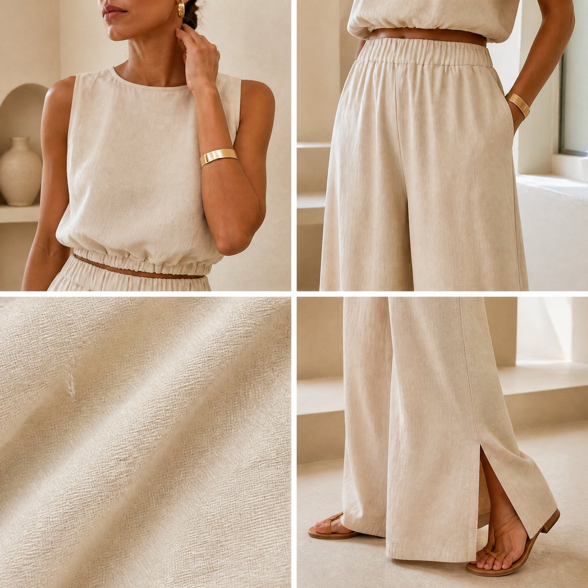 Florence | Beige co-ord set