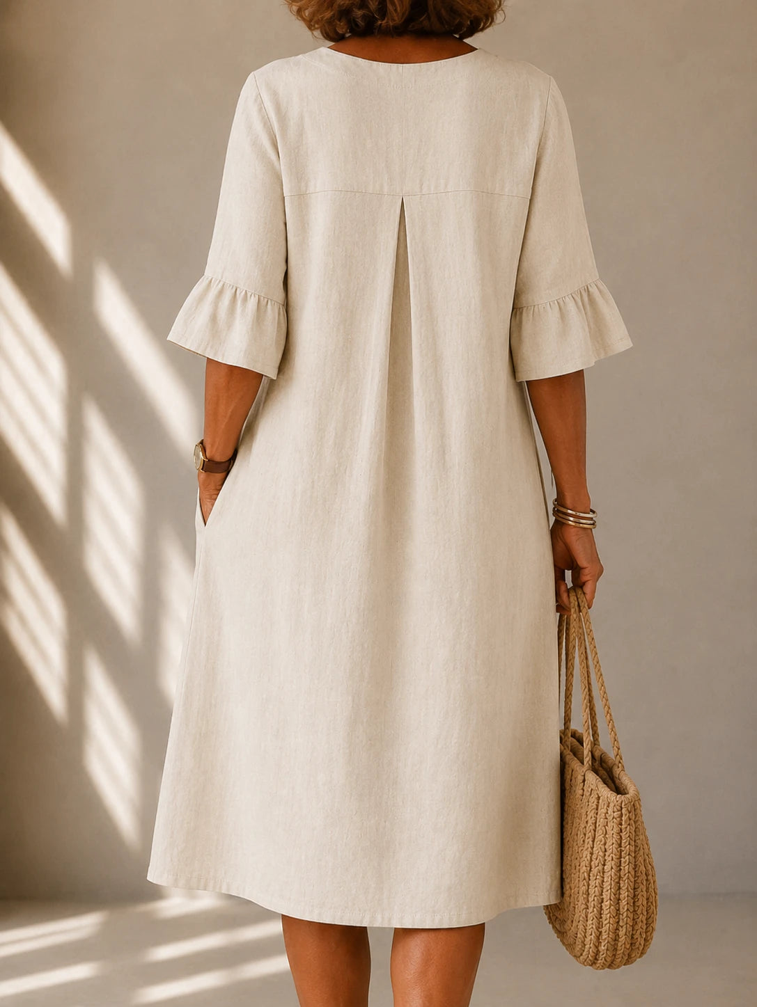 A relaxed shape that never clings
