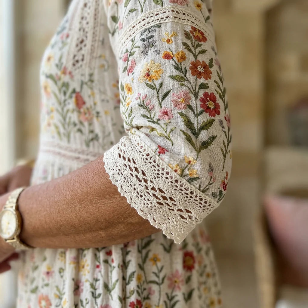 Sleeves that cover the tops of the arms