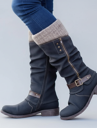 Bonnie | Elegant Supportive Buckle Boots
