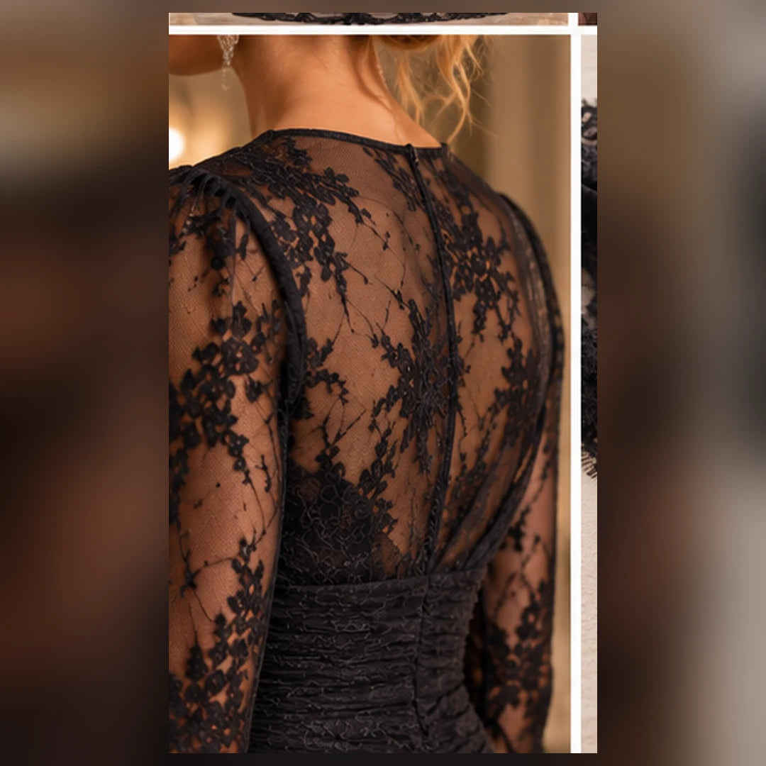Lace that turns heads — from every side
