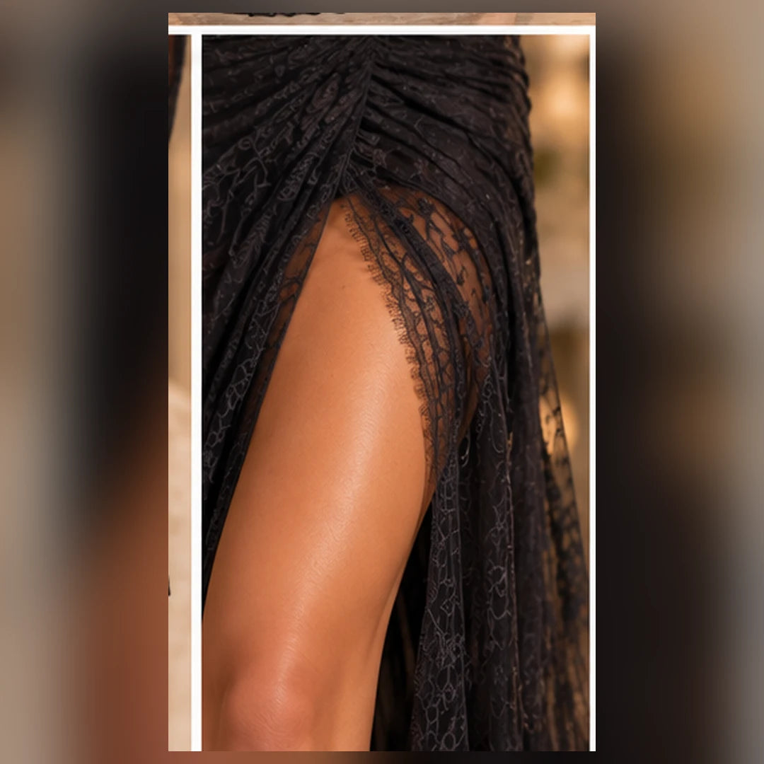 A high slit that moves with you