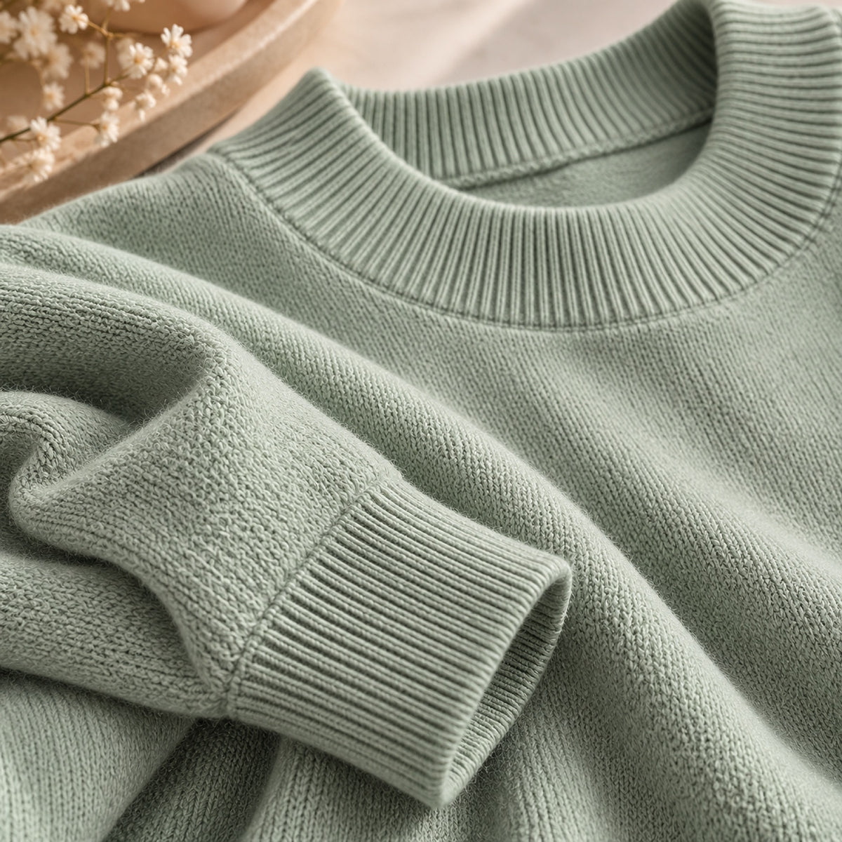 A neckline that looks polished