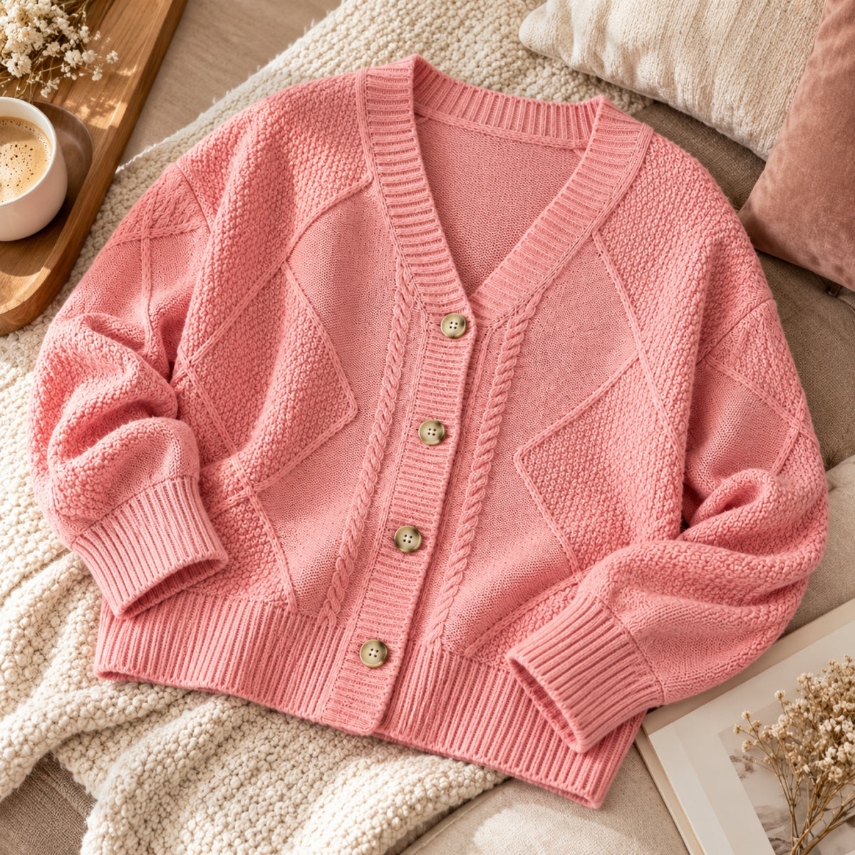 A knit full of beautiful texture