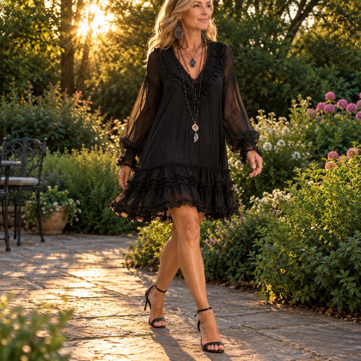 The Oriella — from morning coffee to a golden evening in the garden.
